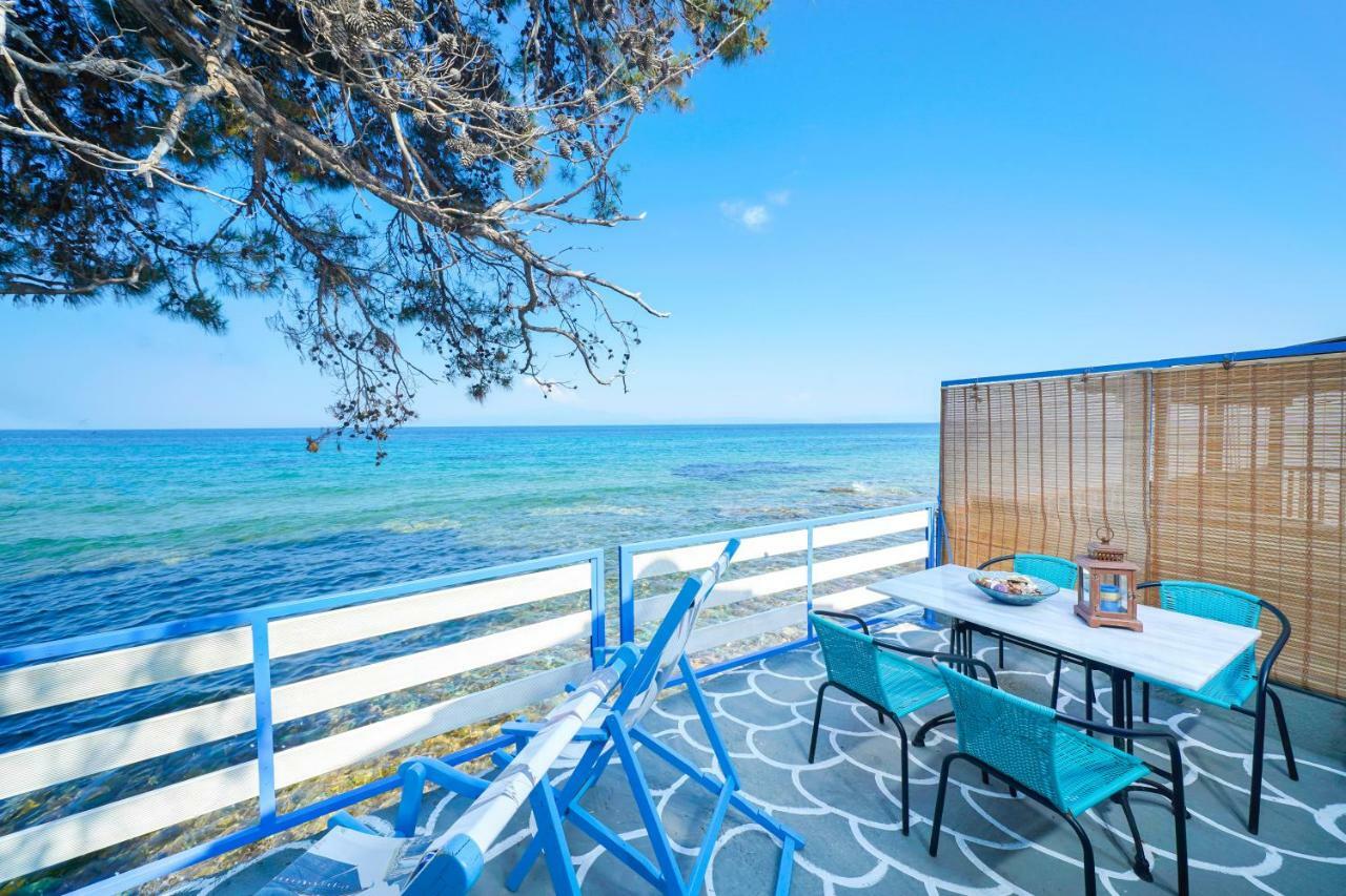Agyrovoli Bungalow Skala Kallirakhis Bagian luar foto