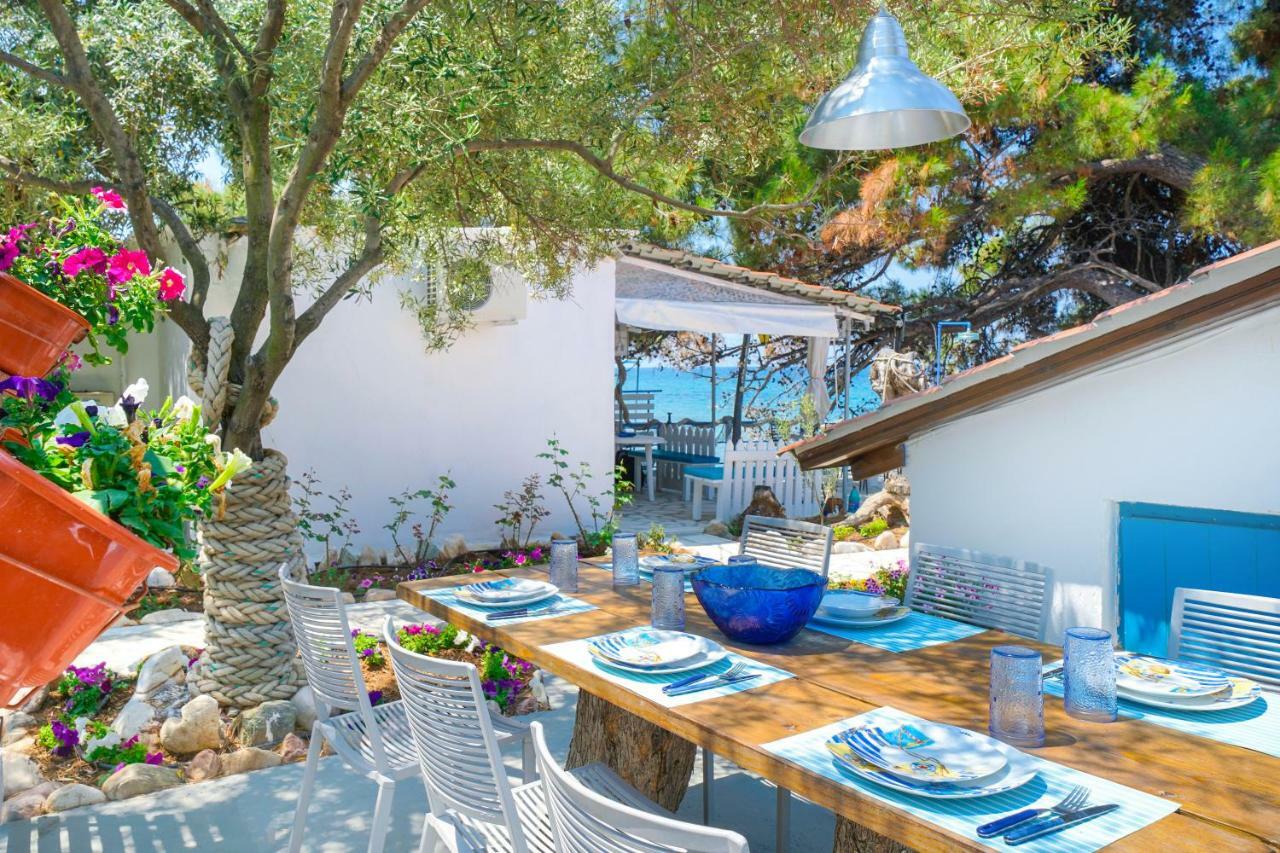 Agyrovoli Bungalow Skala Kallirakhis Bagian luar foto