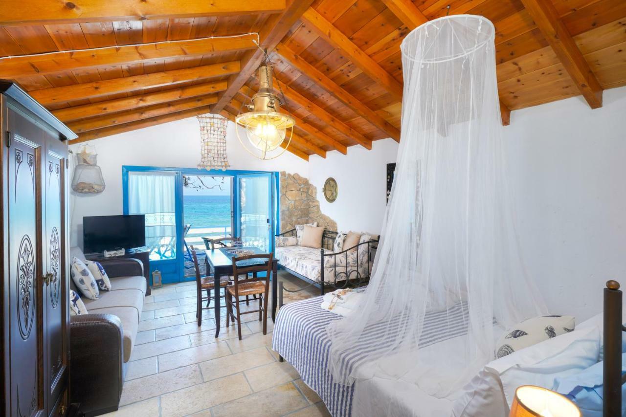 Agyrovoli Bungalow Skala Kallirakhis Bagian luar foto