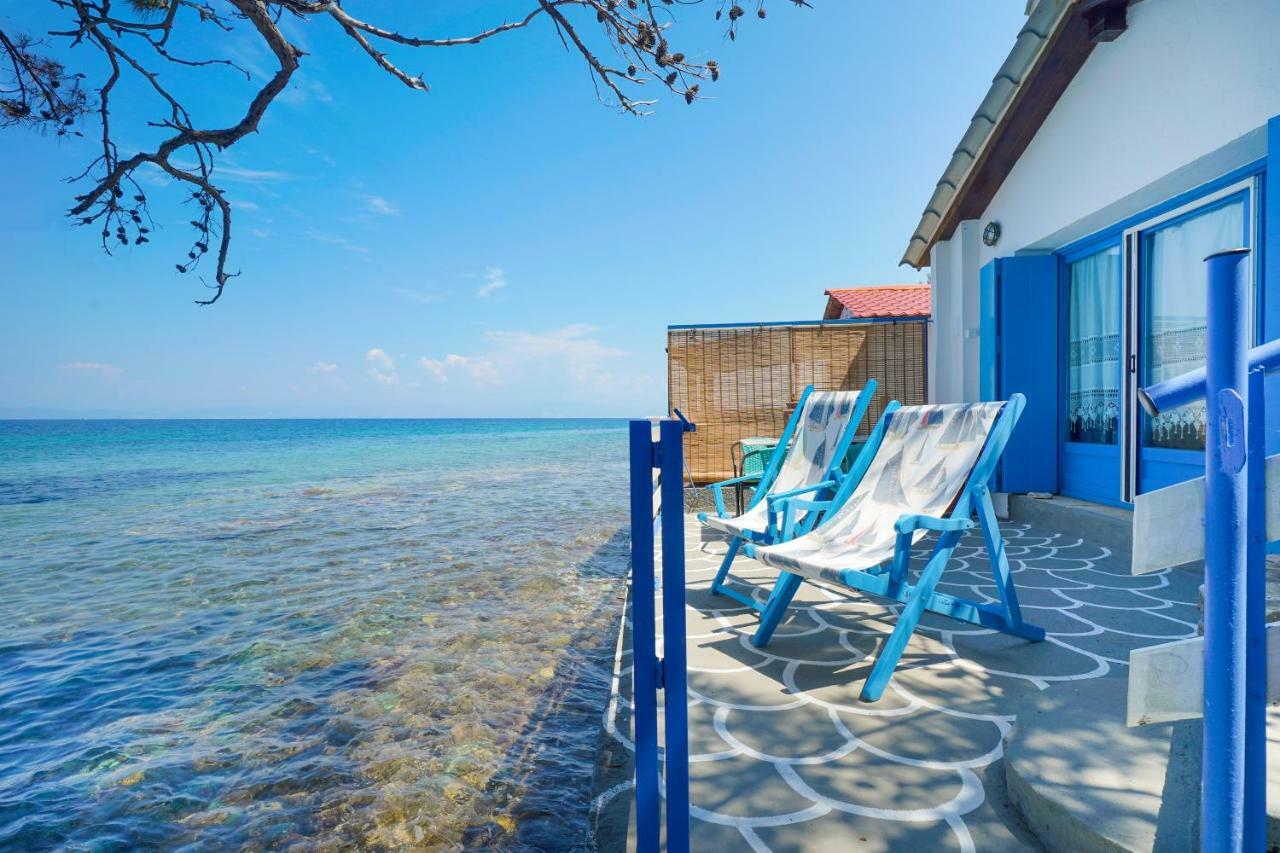 Agyrovoli Bungalow Skala Kallirakhis Bagian luar foto