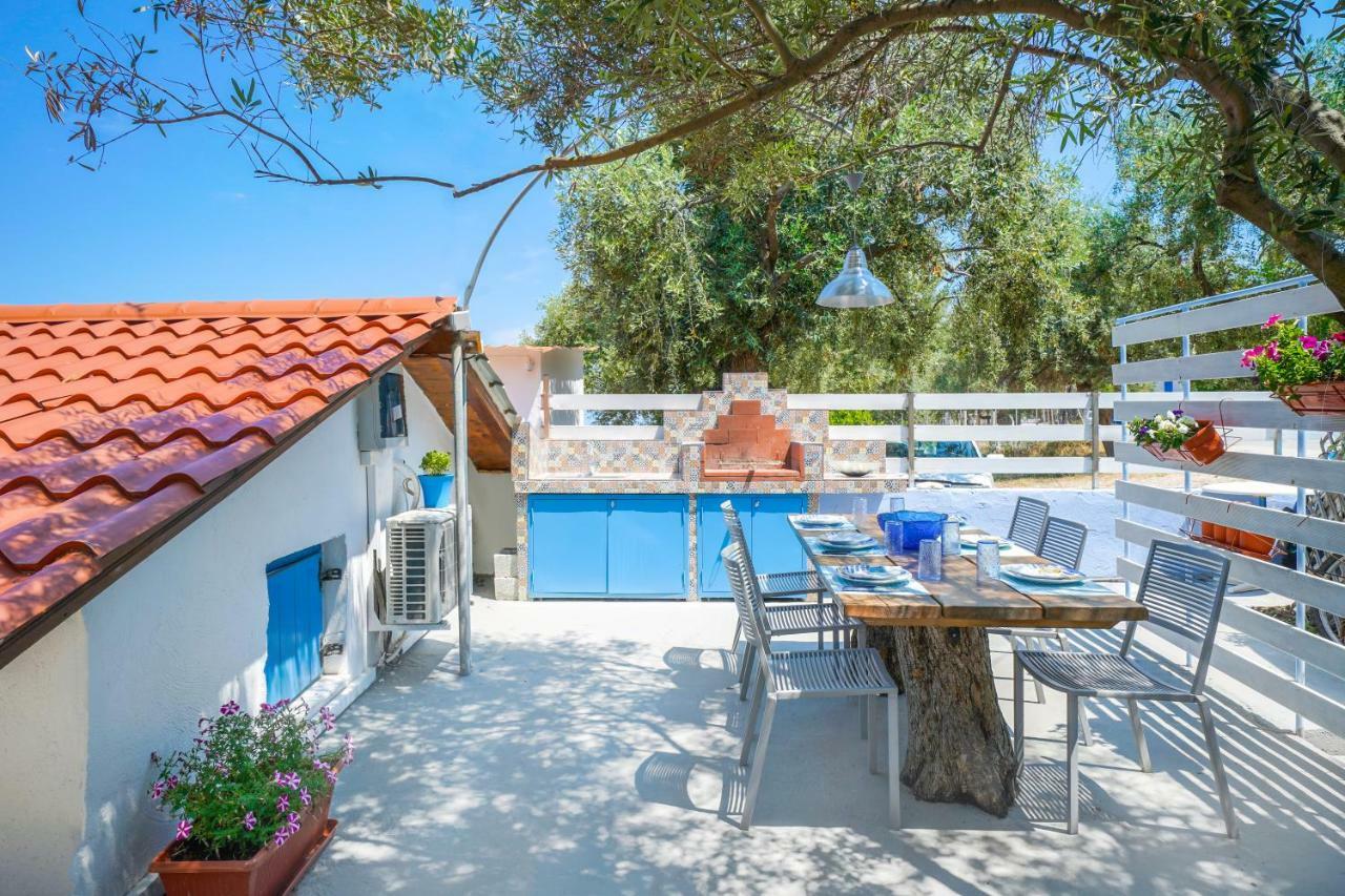Agyrovoli Bungalow Skala Kallirakhis Bagian luar foto