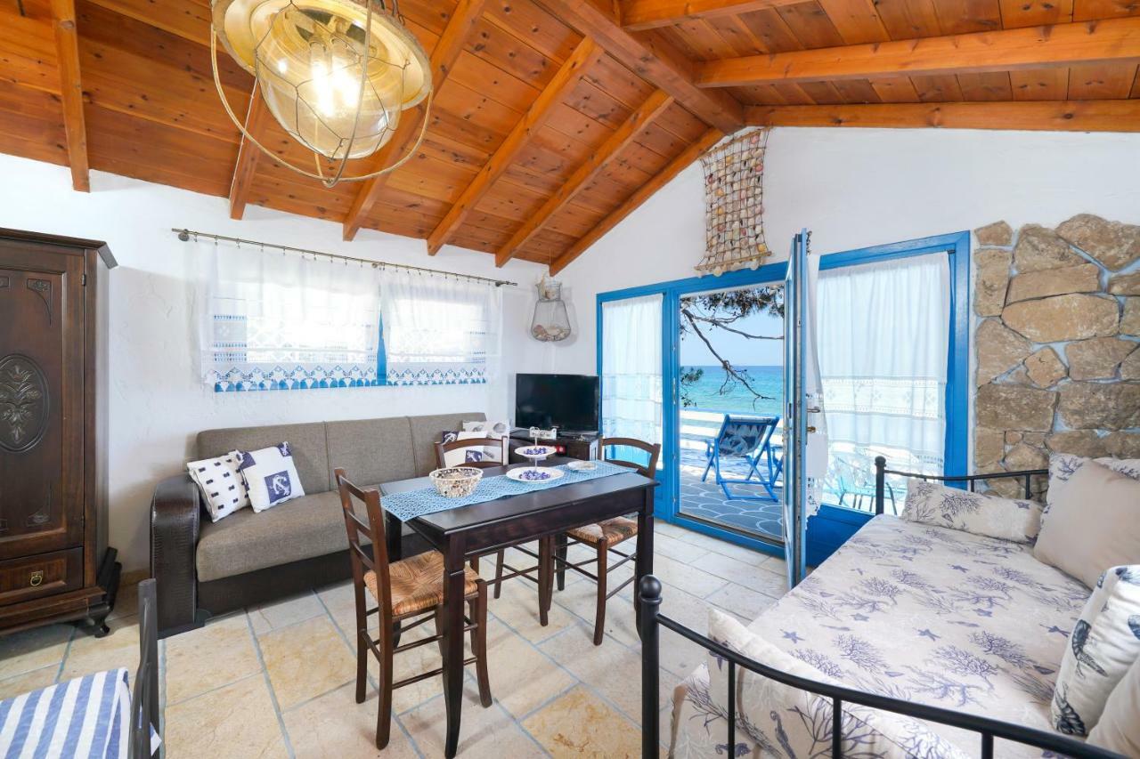 Agyrovoli Bungalow Skala Kallirakhis Bagian luar foto
